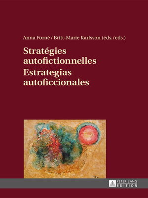 cover image of Stratégies autofictionnelles- Estrategias autoficcionales